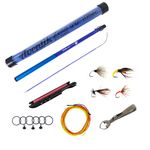 Aventik Zeno S2-Glass Tenkara Rod Combo(9'0'' 10Sec Navy Blue Combo)