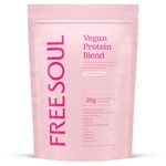 Free Soul Vegan Protein Powder | Formulated for Women | 600g | 20g Protein with Added Nutrients | Gluten & Soy Free Plant-Based Nutrition Shake | Pea & Hemp Isolate Protein | Vanilla Flavour