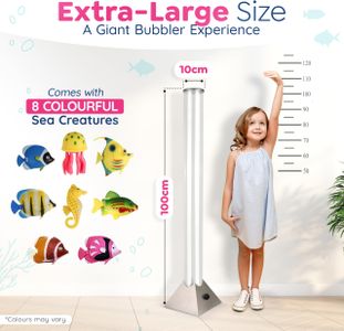 100cm Colour Changing Bubble Lamp – LED Mood Floor Light
