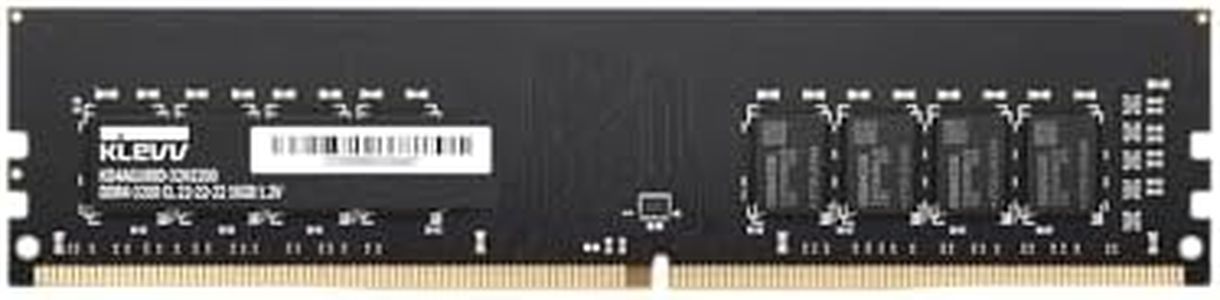 KLEVV DDR4 16GB (1x16GB) 3200MHz CL22 1.2V UDIMM Desktop Ram Memory SK Hynix Chip (KD4AGUA80-32N220A)