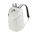 HEAD Pro X Backpack Tennis Backpack, White/Black, 28L