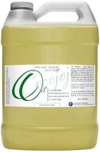 Hemp Seed Oil Blend - Mixture of Hemp Seed Oil, Bio Complex of Olive Oil, Jojoba Oil, Argan Oil, Emu Oil, Grape Seed Oil, Omega 3 and 6 Oils, Soy Bean Protein 128 oz - 1 Gallon Bulk