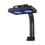 NICREW HyperReef 150 Gen 2 Reef LED Light, 150W Reef Aquarium Lighting for SPS LPS Corals and Saltwater Fish Tanks, Enhanced Violet and Blue Spectrum, Wide Angle Lens, 5 Channels Fully Programmable