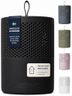 AbsoDry Luftentfeuchter ohne Strom bis 25m² - Inklusive Nachfüllpack - Aus recyceltem Kunststoff - Raumentfeuchter für Wohnzimmer, Badezimmer, Keller - Entfeuchter Wohnung - Dehumidifier - Schwarz