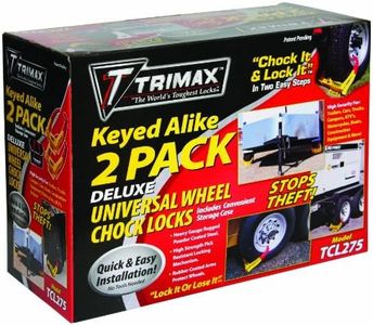 TRIMAX Wheel Chock Lock Set of 2