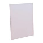 1x White 18" x 24" Stretched Canvas - Large Plain Blank Wooden Framed Acrylic Oil Paint Painting Art Artist Board Supplies - by Ashley