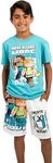 Minecraft Adventure Mode Boy's Short Sleeve Shirt & Lounge Shorts Combo Set