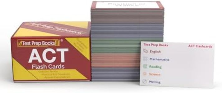 ACT Study Cards: ACT Prep 2024-2025 with Practice Test Questions [2nd Edition]