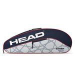 HEAD Ignition Pro 6R Polyester Badminton Kit Bag (Navy-Grey)