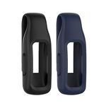 Compatible Lightweight Clip Holder Case Replacement for Fitbit Inspire 2/Inspire 3/Ace 3 Fitness Tracker (2 Packs: Black+Midnight)