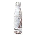 S'well Original Water Bottle, Calacatta Gold, 500ml. Vacuum-Insulated Drinks Bottle Keeps Drinks Cold and Hot - BPA-Free Stainless Steel Hydration Bottle for On The Go