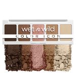 Wet n Wild, Color Icon 5-Pan Palette, Eyeshadow Palette, 5 Richly Pigmented Colors for Everyday Makeup, Long-Lasting and Easy to Blend Formula, Walking On Eggshells