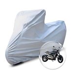 Neodrift 'CrystalMax' Bike Cover for Husqvarna Svartpilen 250 (All-Weather Motorcycle Protection, Water & UV Resistant, Dustproof, Windproof).