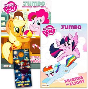My Little Pony Jumbo Coloring and Activity Book 96 Pages 2pk by Bendon Publishing Intl