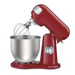 Cuisinart SM-48RC Precision Master Petite 4.5 Qt Stand Mixer, Red