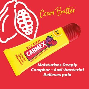 CARMEX Wild Berry Lip Balm SPF15 – Moisturizing Protection