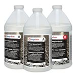 Magic Resin Clear Floor Epoxy Resin for Garages, Basements, Warehouses, Retail Stores and More | Highly Durable Resistant to Scratches, Spills, Stains | 3 Gallon Kit 11.3 L (2 Gal. A + 1 B)