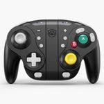 NYXI Wizard Gamecube Switch Controller for Nintendio Switch/Switch OLED, Wireless Gamecube Controller with Hall Effect Joystick, Programmable, Mechanical Trigger, 6-Axis Gyro, Turbo & Vibration