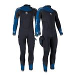 Aqua Lung Sport Diving 7mm Neoprene Wetsuit, Black/Blue, Men's