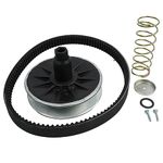 Chamixx Secondary Transmission Variator Belt Pulley Kit GT79244 - MIA12482 Compatible with John Deere RT400 100 105 E100 X106 Series Lawn Tractors