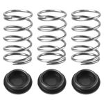 SRM-225i Trimmer Head Spring Cap & Spring Fits Echo Speed Feed SRM-225 GT-225L 400 450 375 C242 GT-230 T235 T242 Speed Feed Cap Parts V494000840 V450001880 Weed Eater Cap String Attachments(3PCS)