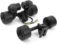 VBESTLIFE Electric Skateboard Dual Wheel Motor Kit, Double Drive External Gear Belt 83mm Wheel Dual Motor Group