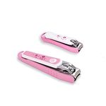 PAFASON Nail Clipper Set with Nail Catcher & Nail File Super Sharp for Fingernail & Toenail Clippers for Men & Women