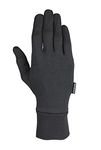 Seirus Innovation Men's Arctic Silk Glove Liner, Black, Small/Medium