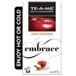 TE-A-ME Apple Cinnamon Tea - 25 Tea Bags | Fruit Tea | Fruit Tea Bags | Non Caffeine Tea | Sugar Free