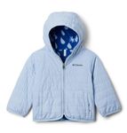 Columbia Toddler Unisex Double Trouble II Jacket, Whisper/Mountain Blue Sleet Tonal, 2T