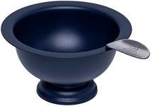 Stinky Cigar Personal Size Ashtray with 1 Stirrup, Wind Resistant Deep Bowl, Compact, Durable, Matte Blue