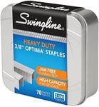 Swingline Staples, Premium High Capacity for Desktop Staplers, 3/8" Length, 125/Strip, 2500/Box, Jam Free, Optima (35550)