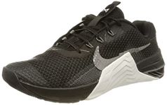 Nike Women's CZ8280-010 W NIKE METCON 7 Gymnastics Shoe, Nero Grigio Bianco, 3.5 UK