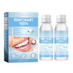 Temporary Tooth Filling, 2PCS Tooth Filling Repair Kit, Tooth Repair Beads for Temporary Fixing Filling Missing Broken Tooth Moldable