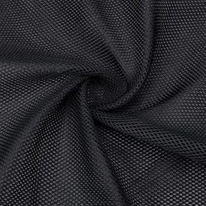 OLYCRAFT 140x100cm Black Speaker Grill Cloth Speaker Fabric Cloth Stereo Grill Mesh Dustproof Polyester Speaker Grill Cloth Replacement for Speaker Repair KTV Boxes