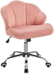 Yaheetech Velvet Vanity Chair with 