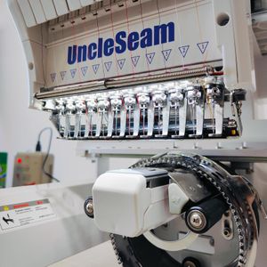 Compact 12-Needle Embroidery Machine – High-Speed, Multi-Thread