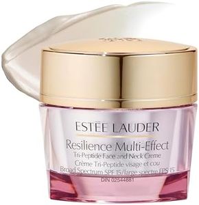 Estée Lauder Resilience Multi-Effect Tri-Peptide Face and Neck Cream Moisturizer SPF 15 for Normal/Combination Skin | Plumping & Anti-Aging, 1.7 Ounce