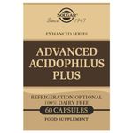 Solgar Advanced Acidophilus Plus Vegetable Capsules - Pack of 60 - Supports Digestion - Maintain Healthy Bacteria Levels - Vegan and Gluten Free