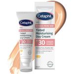 Cetaphil PRO Tinted Moisturising Day Cream SPF 30, 50ml, Face Sun Cream For Sensitive & Redness Prone Skin, Vegan Friendly, Packaging May Vary