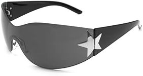 CHEERYMAGIC Rimless Wrap Around Sun