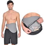 WansMed Colostomy Bag Covers for Men and Women, Ileostomy bag covers, Colostomy Supplies Gray, Gray, XX-Large