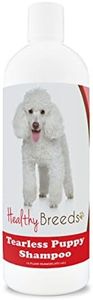 Healthy Breeds Puppy Shampoo for Sensitive Skin for Poodle - Over 100 Breeds - Nourishes & Moisturizes for Growth - Safe with Flea and Tick Topicals - 16 oz