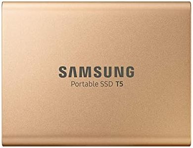 Samsung T5 Portable SSD 1TB - USB 3.1 External Solid State Drive with V-NAND Flash Memory Technology (MU-PA1T0G/WW) - Rose Gold