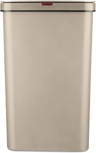 Tower 50L Sensor Bin – Touchless Kitchen Waste Bin, Latte