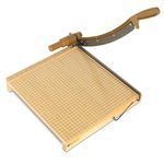 GBC Classiccut Ingento Solid Maple 15-Sheet Paper Trimmer, 15 Cut, 15 x 15 Inches (1142)