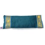 Yoga United 100% Cotton Lavender and Linseed Eye Pillow for Yoga, Relaxation, Meditation, Travel and Gift or Tired Eyes, and Headaches - Ocean Green