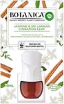 Botanica Liquid Electric Diffuser, Jasmine and Sri Lankan Cinnamon Leaf, Device + Refill, 19mL