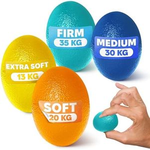 4 Pcs Squeeze Balls for Hand Therapy - Hand Exercise Balls for Arthritis Hand Stress Balls for Physical Therapy - Therapy Balls for Hand Strength