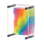 Rainbow Pin Art - Create Mesmerising 3D Relief Images